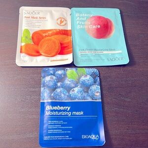 NWT 3 PIECE FACE MASK BUNDLE